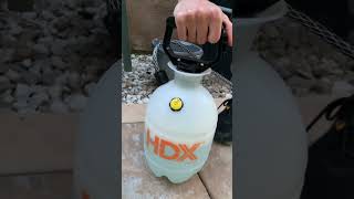 HDX Pump Sprayer Review 😄✨shorts [upl. by Anahsak]