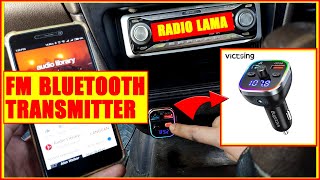 Cara Connect Smartphone Ke Radio Kereta Lama  Bluetooth FM Transmitter [upl. by Notsnarc276]