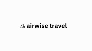 Airwise Travel  System Demo [upl. by Assina]