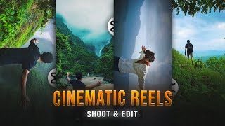 How to SHOOT amp EDIT Cinematic reels  Capcut video editing  A Complete Tutorial [upl. by Anirbaz141]