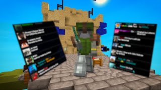 Showcasing my pack folder Part 1  FPS BOOST 2024 BEST BEDWARS PACKS [upl. by Elleinwad]