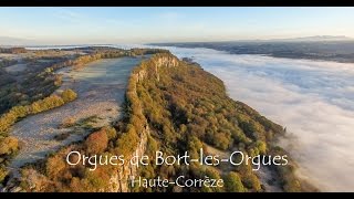 FCP Drone 4K  Les orgues volcaniques de BortlesOrgues  Lever du jour [upl. by Eiro473]