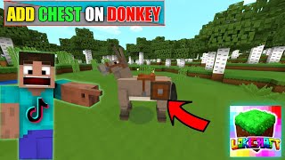 Lokicraft Fact  How To Add Chest On Donkey 🤣😂 [upl. by Airdnala912]