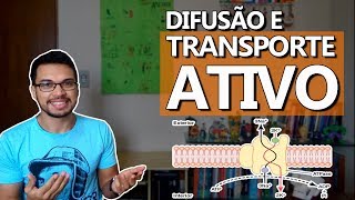 Difusão e Transporte Ativo Membranas 01 [upl. by Riggs]