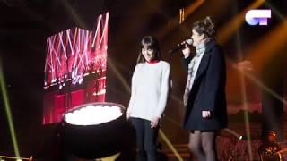 ENSAYO  CON LAS GANAS  Amaia y Aitana  OT 2017 [upl. by Asim]