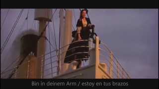 Weil Liebe dort beginnt Titanic theme  Virginia Jetzt Lyrics y traducción AlemánEspañol [upl. by Carman19]