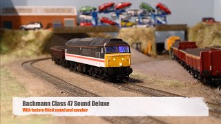 Bachmann Class 47 Sound Deluxe Factory Fitted Sound And Speaker [upl. by Selrac263]