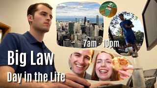 Day in the Life of a Big Law Lawyer in Chicago [upl. by Aoht659]