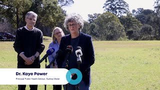 Why your drinking water is safe from PFAS  Sydney Water PFAS Press Conference [upl. by Ramed]