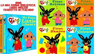 Bing La mia prima biblioteca 4 libri con puzzle  libri in inglese tradotti in italiano [upl. by Birmingham207]