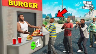 GTA 5  Franklin Opened A Restaurant In GTA 5 [upl. by Araed183]