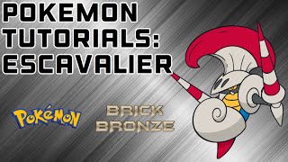 Pokemon Tutorials 11 Escavalier  Pokemon Brick Bronze [upl. by Justus]