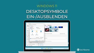 Desktopsymbole einausblenden Windows 11 [upl. by Blatt]