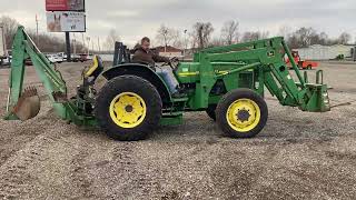 1485  1998 John Deere 5410 Tractor for sale [upl. by Ardnael212]