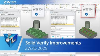 Solid Verify Improvements  ZW3D 2025 Official [upl. by Dott368]