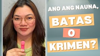 Ano ang nauna BATAS o KRIMEN [upl. by Daniela881]