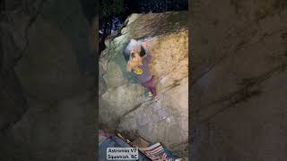 Astroman V7 Squamish Bouldering bouldering [upl. by Adnovaj21]