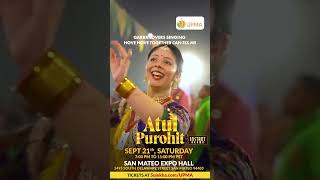 Sept 21st Atul Purohit Garba in Bay Area [upl. by Rats]