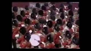 1994 Royal Tournament Massed Bands Household Div Part 2 [upl. by Helfand789]