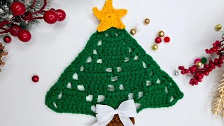 Pino a crochet árbol de navidad a ganchillo tejido fácil [upl. by Eadahc]