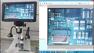 how to use Microscope digital to PC  hiview setup  Drivers and Software [upl. by Merrick]