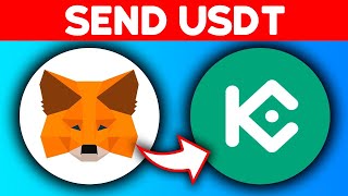 🔥 How to SEND USDT from METAMASK to KUCOIN Step by Step [upl. by Leahplar]