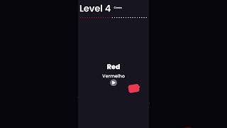 Cores em inglês  Aplicativo Fluent Level [upl. by Nahtad538]