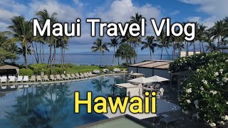 Maui Travel Vlog Wailea Kihei Kahului Hawaii Beach Resorts Shopping [upl. by Heidy]