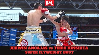 Jerwin Ancajas vs Teiru Kinshita  IBF Super Flyweight World Title Fight [upl. by Ecertal]