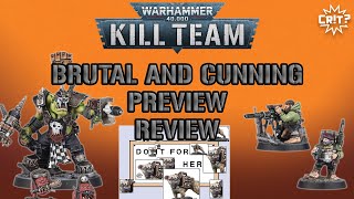 Kill Team Brutal and Cunning Preview [upl. by Emilio]