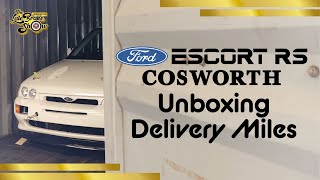 UNBOXING 700mile Ford Escort RS Cosworth  New Old Stock Time Capsule Car [upl. by Atram]