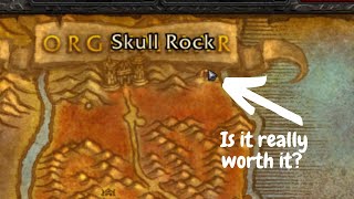 Skull RockDelete🤔🤔  WoW Classic HC Challenge [upl. by Ellmyer121]