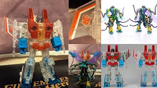 Takara Tomy Beast Wars BWVS08 Ghost Starscream vs Waspinator Images Shattered Glass Starscream [upl. by Uriel]