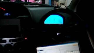 Racepak Haltech IQ3 Display Dash in action [upl. by Elorac]