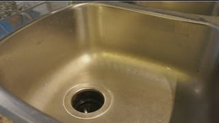 Leaking Kitchen Sink  How to fix clean and seal easy guide [upl. by Kaitlynn]