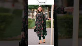 Bareeze winter collection  Embroidered winter suits poetry bareeze [upl. by Hallsy]