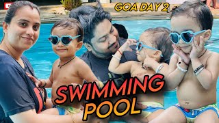 Swimming Pool  Santiago Resort Goa  Aanya Gupta [upl. by Nylteak]