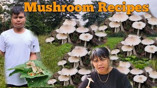 Mushroom Recipes ll Local Organic Vegetables ll Arunachal Pradesh ll North east India ll [upl. by Bruyn924]