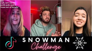 Sia  Snowman Challenge Tik Tok Compilation  Covertreat ❄️ [upl. by Vey791]