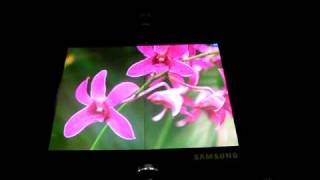 Folding OLED Display by Samsung SDI FPDI 2008 [upl. by Yttiy]