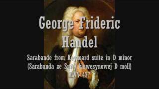 GF Handel  Sarabande Sarabanda [upl. by Perkins]