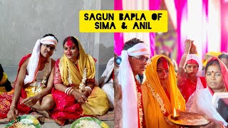 SAGUN BAPLA Of Sima amp Anil  Santali Bapla Vlog Video Fekoghat PujaMahiMurmuOfficial [upl. by Quick]