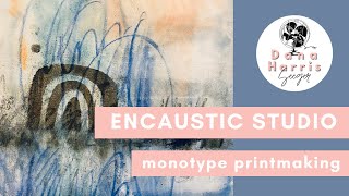 Encaustic Monotype [upl. by Meredeth]