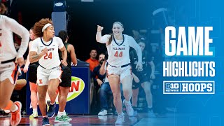 Le Moyne at Illinois  Highlights  Big Ten Womens Basketball  11182024 [upl. by Avika361]