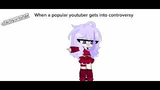 when a youTuber gets into drama in a nutshell [upl. by Liv]