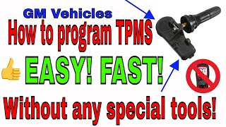 How to program cheap eBayAmazon TPMS without a scan tool [upl. by Collie]