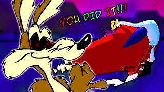 What Would Happen If Wile E Coyote ACTUALLY Caught The Road Runner [upl. by Eimia336]