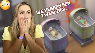 We hebben een TWEELING Ik word GEK 😰  De Sims 4  Aflevering 47 [upl. by Akered]