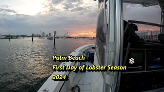 Palm Beach  Screaming Current – Commercial Lobster Dive 8624 [upl. by Hassadah]