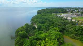 PLAYA AL FINAL DE LA AVENIDA CONTADORES EN CIUDAD DEL CARMEN CAMPECHE MÉXICO [upl. by Stock802]